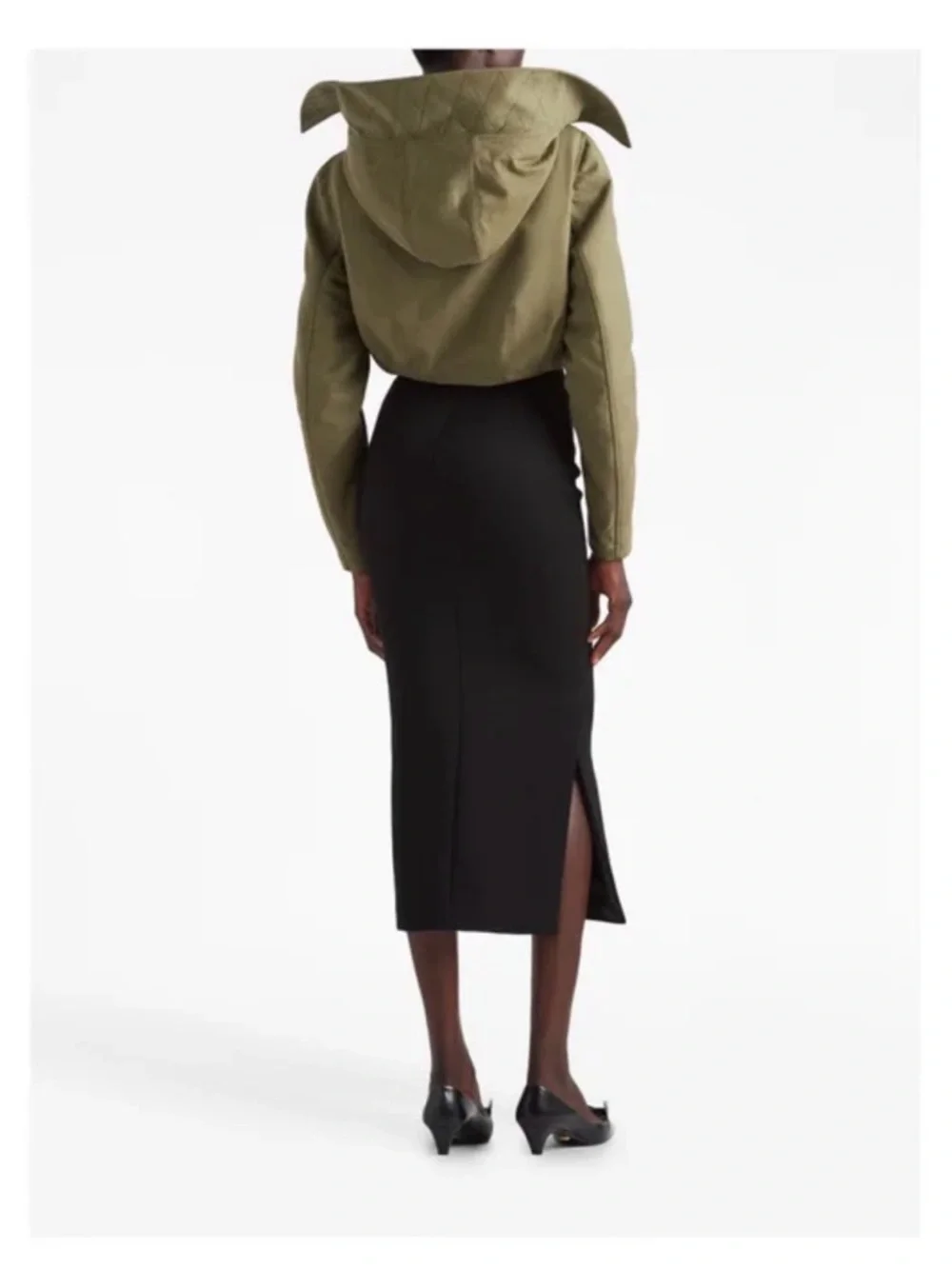 Prada Military Green Fall / Winter 2023
Jacket With Hood by raf Simons for Prada - Picture 3 of 9